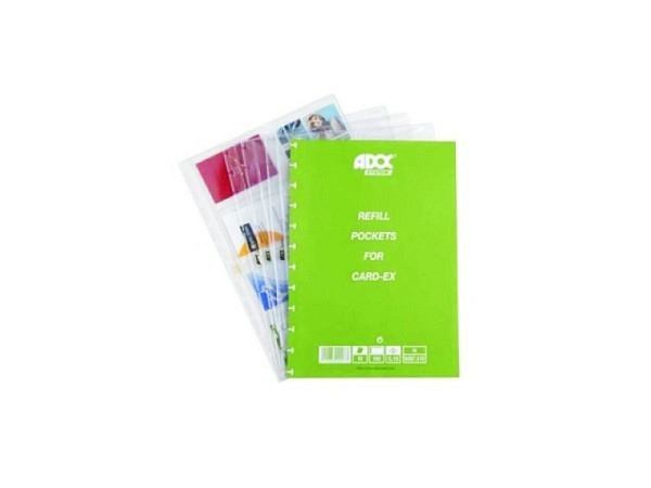 Zeigtaschen Adoc Card-Ex für Visitenkartenalbum 21x29.5cm