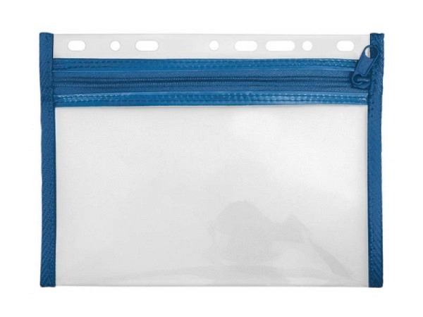 Zeigtaschen Veloflex Velobag XXS A5 blau PP-Folie textilver.