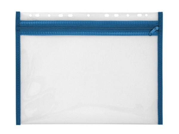 Zeigtaschen Veloflex Velobag XS A4 blau PP-Folie textilverst