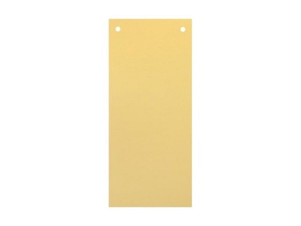 Trennstreifen Biella 10,5x24cm 100Stk. gelb