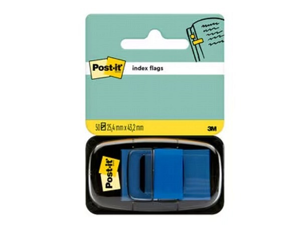 Reiter Post-it Index 25x43,2mm blau