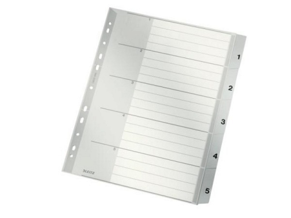 Register Leitz Kunststoff A4 XL 1-5 