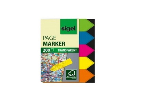 Reiter Sigel Haft-Marker Folie transparente Pfeile 5 Farben