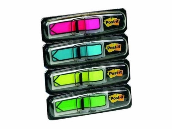 Reiter Post-it Index Pfeil 4 neon Farben zu 24Stk 11,9x43,2mm