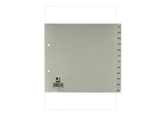 Register Connect grau 21x23cm teildeckend Jan - Dez