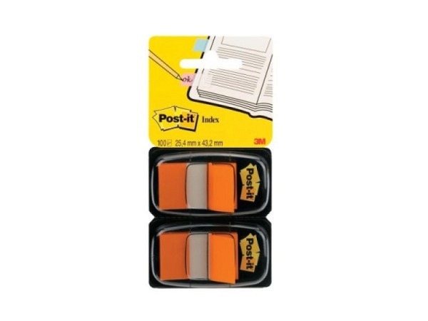 Reiter Post-it Index orange 25,4x43,2mm 100Stk. Markieren