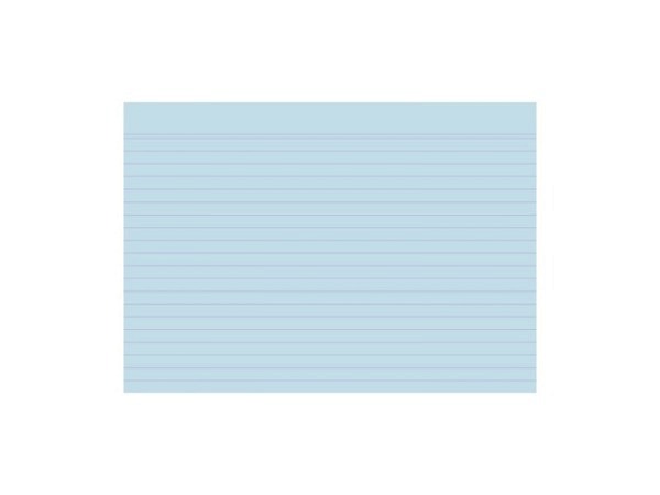 Karteikarten Exacompta A5 liniert blau