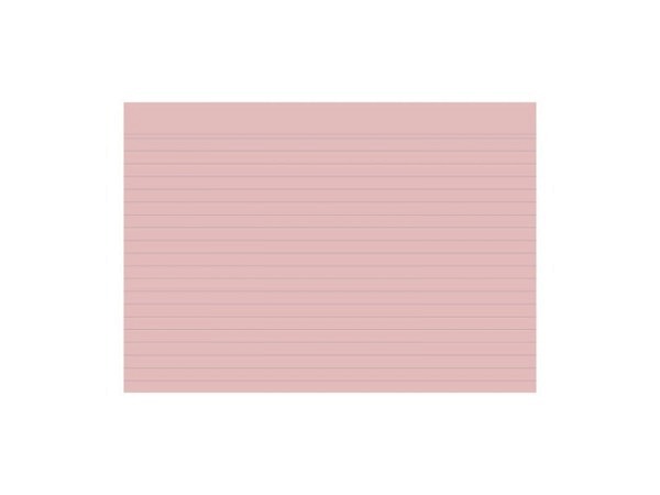 Karteikarten Exacompta A5 liniert rosa