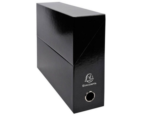 Archivschachtel Exacompta Iderama Transferbox A4 schwarz