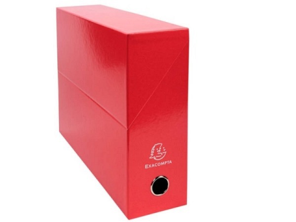 Archivschachtel Exacompta Iderama Transferbox A4 rot