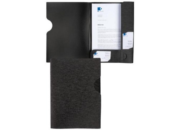 Bewerbungsmappe Kolma Linea Verde Ergo schwarz A4
