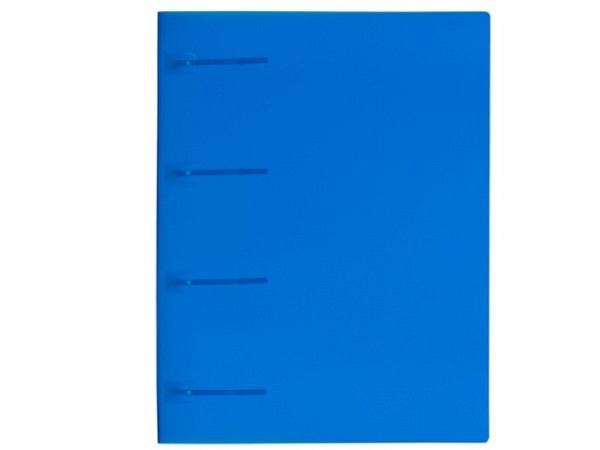 Schnellhefter Kolma Easy XL A4 transparent blau