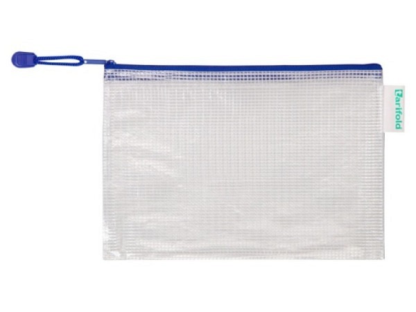 Pendenzenmappe Tarifold Mesh Bag A5 blau 8 Stk