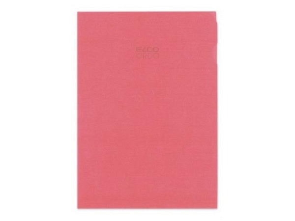 Ordnungsmappe Elco Ordo transparent rot A4 80g/qm 100Stk