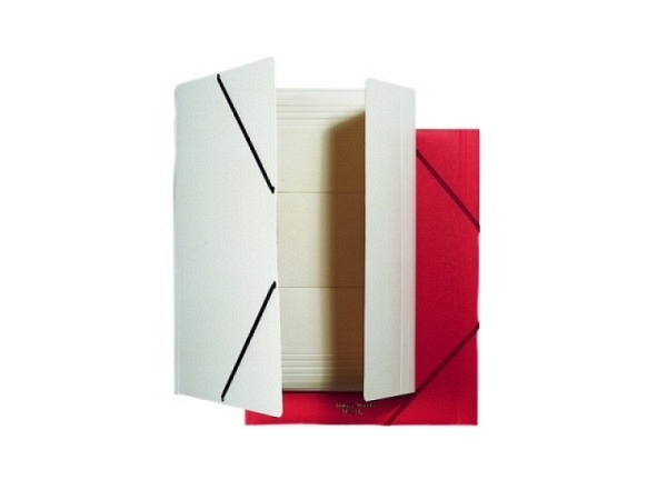 Pendenzenmappe Pressspan A4 m.Klappen weiss