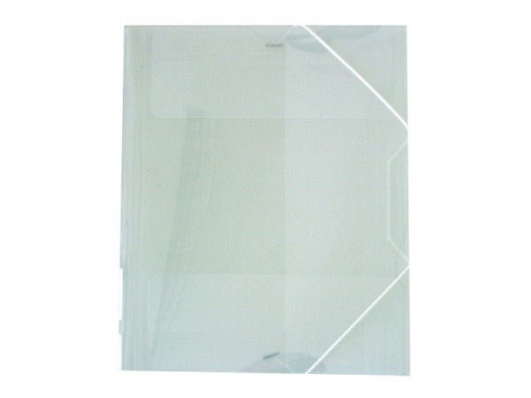 Pendenzenmappe Veloflex Crystal Gummizugverschluss, transparent A4