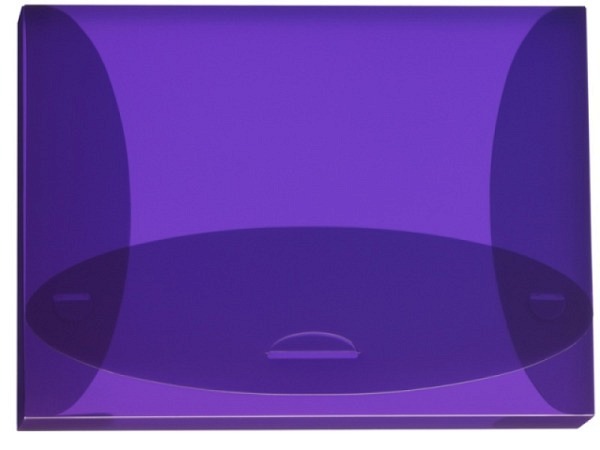 Sammelbox Kolma Penda A4 25mm breit, transparent violett