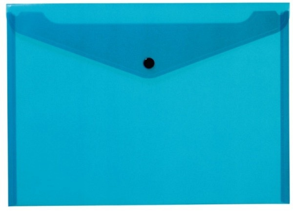 Pendenzenmappe Kolma Easy 1 Fach A4quer transparent blau