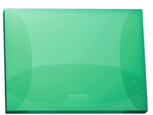 Sammelbox Kolma Penda A4 25mm breit, transparent grün
