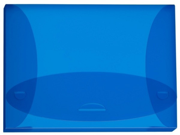 Sammelbox Kolma Penda A4 25mm breit, transparent blau