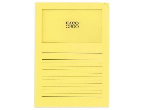 Ordnungsmappe Elco Ordo Classico gelb 100Stk.