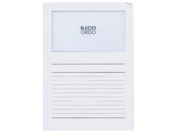 Ordnungsmappe Elco Ordo Classico weiss 10Stk