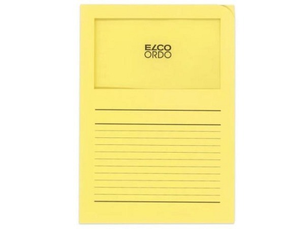 Ordnungsmappe Elco Ordo Classico gelb 10Stk.