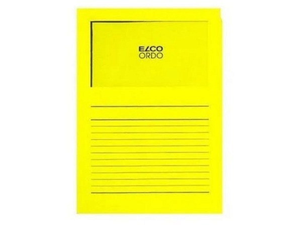 Ordnungsmappe Elco Ordo Classico intensivgelb 10Stk