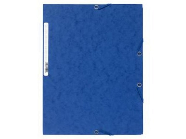 Pendenzenmappe Exacompta blau A4 3Klappen, 400g/qm
