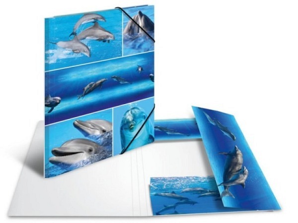 Pendenzenmappe Herma Karton A4 Delfine