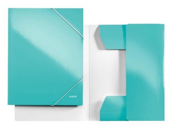 Pendenzenmappe Leitz Wow A4 eisblau metallic