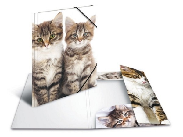 Pendenzenmappe Herma Kunststoff A4 Katzen