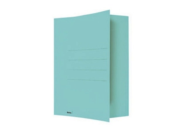 Pendenzenmappe Biella blau A4 Karton mit Seitenklappe