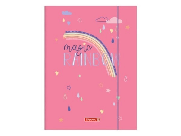 Pendenzenmappe Brunnen Magic Rainbow A3 aus Karton