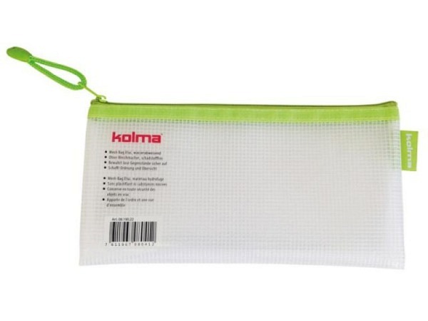 Pendenzenmappe Kolma Mesh-Bag transparent 23x11,5cm