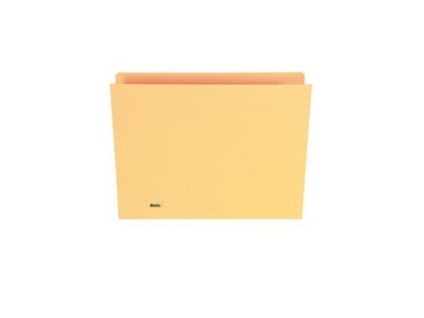 Vertikalmappe Biella 240g/qm 24/25,5x32cm gelb, 100Stk.