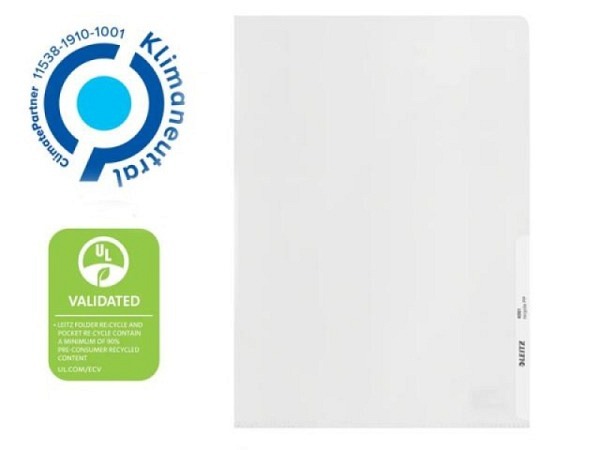 Sichtmappen Leitz Recycle A4 transparent 25 Stück 