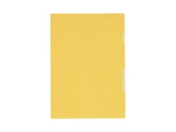 Sichtmappen Kolma Soft A4 gelb transparent A4 100Stk.
