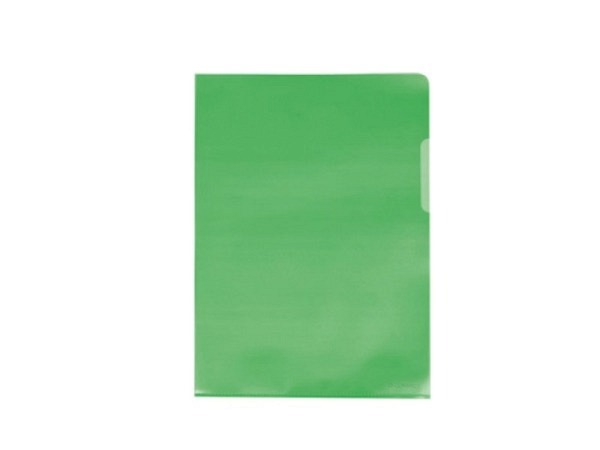 Sichtmappen Q-Connect blendfrei A4 grün 10Stk.