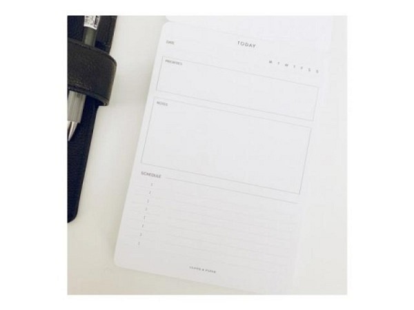 Block Cloth Paper Schedule Notepad A5 14,8x21cm