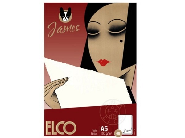 Block Elco Velin A5 weiss 100g/qm