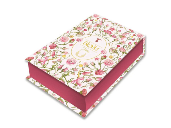 Notizblock Victoria's Journals List Pad Blüten rosa