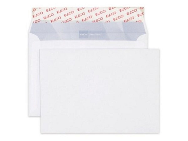 Couverts Elco Premium B6 ohne Fenster weiss 500 Stk.