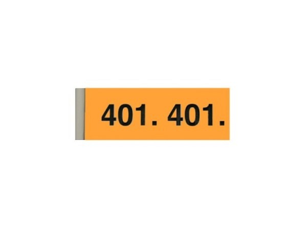 Garderobenblock Simplex 401-500 orange