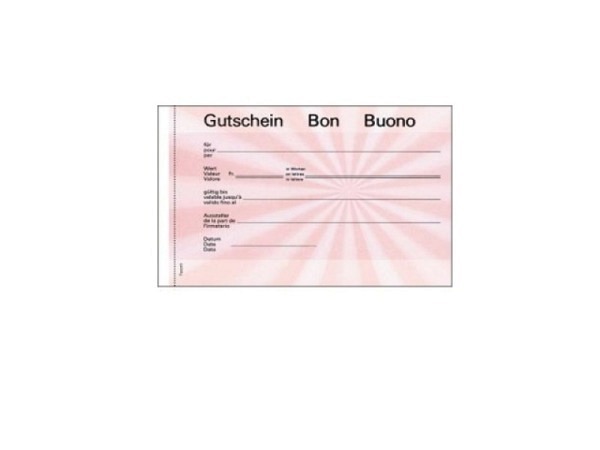Gutschein Favorit A6quer 2056 25Bl. ohne Talon
