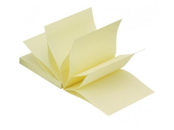 Haftnotizen Q-Connect Z-Notes 76x76mm gelb