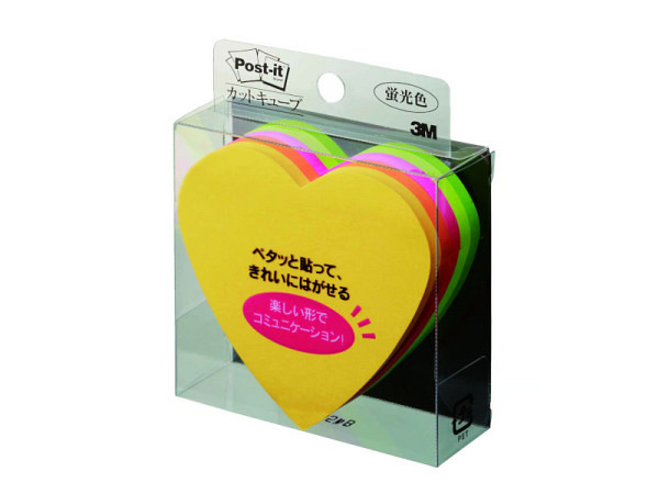 Haftnotizen Post-it Herz 72x72mm à 225Blatt