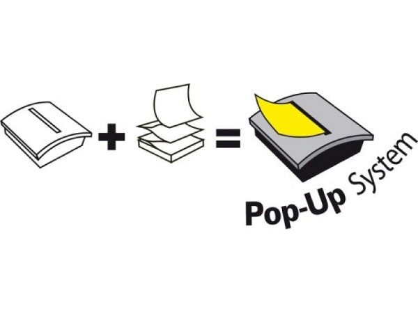 Haftnotizen Post-it Z-Notes Recycling Pastell 76..