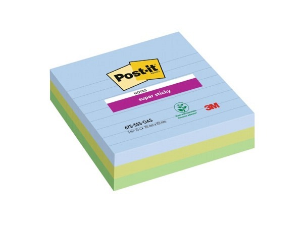 Haftnotizen Post-it 101x101mm Super Sticky Oasis