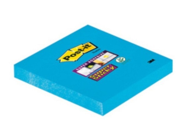 Haftnotizen Post-it Super-Sticky 76x76mm ultrablau